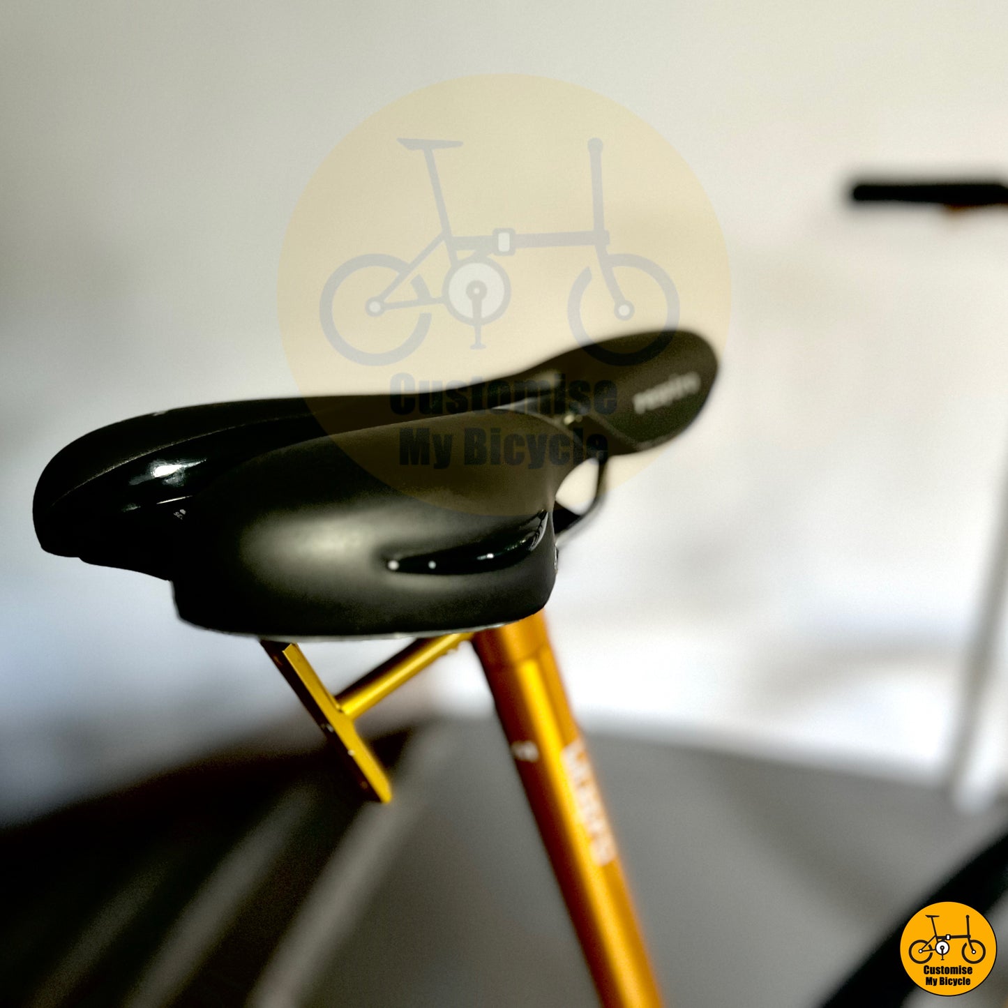 Selle Royal Saddle on Crius Trifold 18-inch Fast Folding Bicycle β Brompton Alternative with High-Performance Components