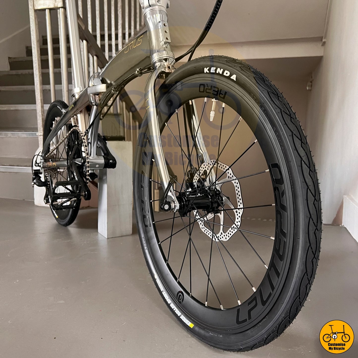 Durable Kenda tires built for both speed and stability