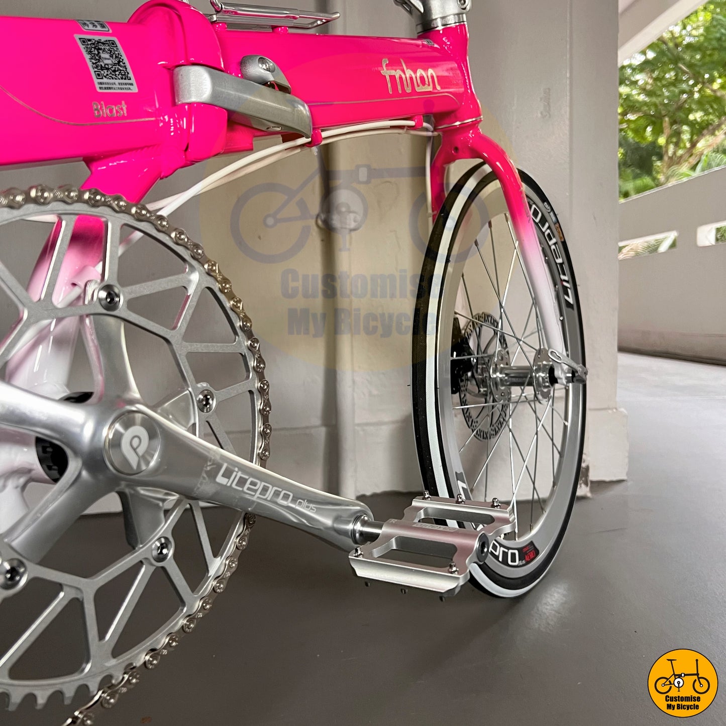 Fnhon Blast 22β β’ Shimano 9s β’ White Pink