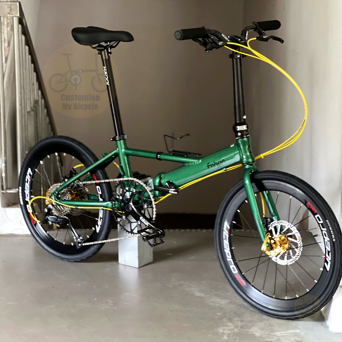 Fnhon Monsoon 22” • Shimano 9s • Emerald Green