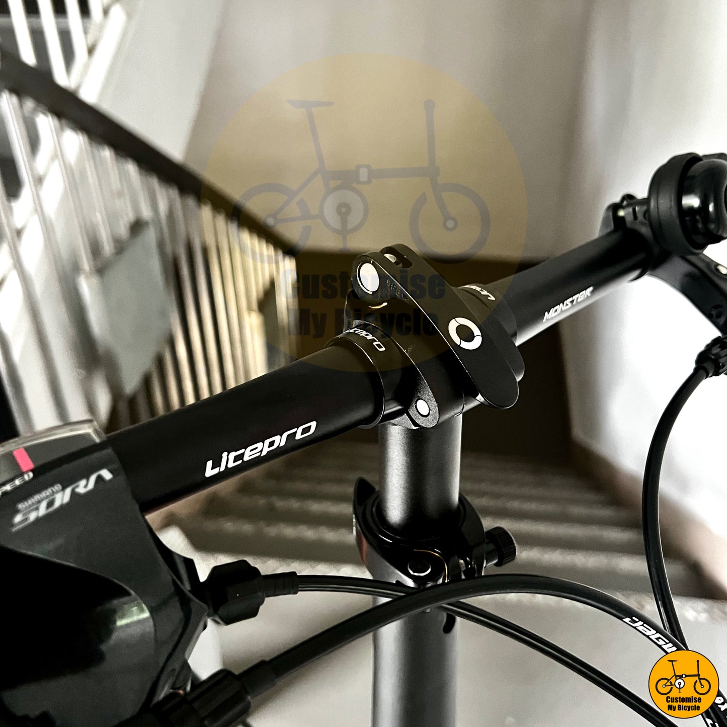 Litepro Monster Handle Bar on Pikes Alternative Fnhon Tornado 22-Inch β Premium Ride at an Affordable Price