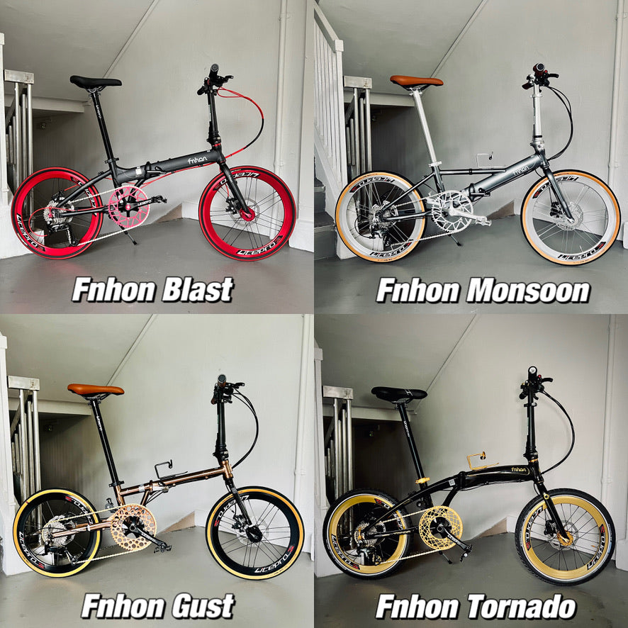 Fnhon 20-Inch Folding Bike Model Comparison: Find the Best Ride for You!