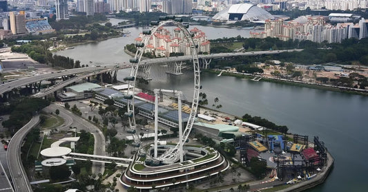 New Curved Bridge to Connect Marina Bay and Gardens by the Bay for Cyclists and Pedestrians