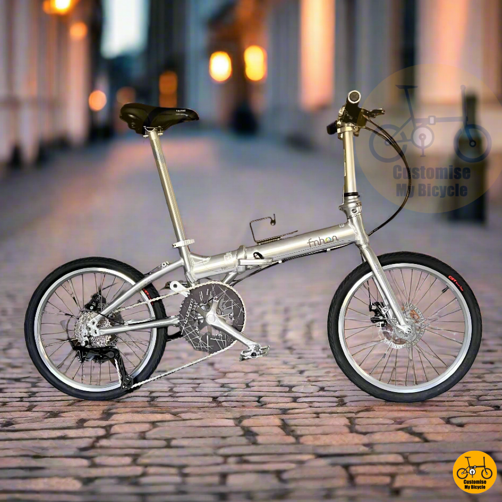 Senior-Friendly Fnhon Blast 22-Inch Folding Bike – Easy to Ride & Fold for Elderly Cyclists
