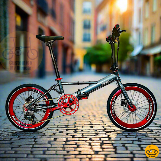 Fnhon Monsoon 20-Inch Foldable Bicycle – A High-Quality Alternative to Birdy, Ethereal
