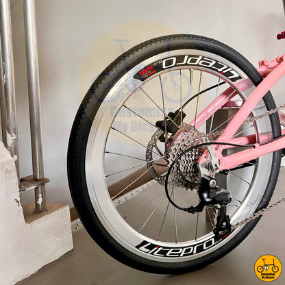 Crius Master 22” • Shimano 9s • Baby Pink