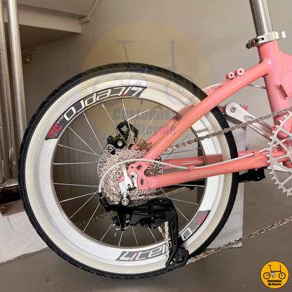 Crius Master 20” • Shimano 9s • Baby Pink