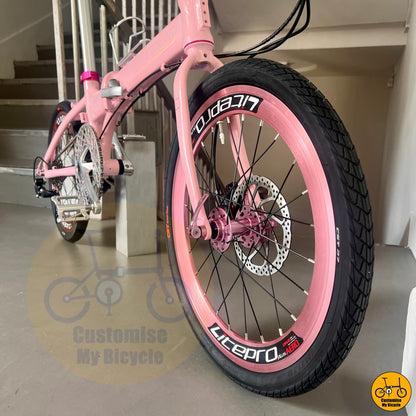 Crius Master 20” • Shimano 9s • Baby Pink