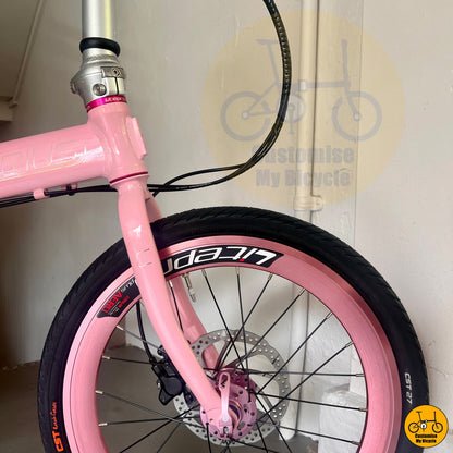 Crius Master 20” • Shimano 9s • Baby Pink