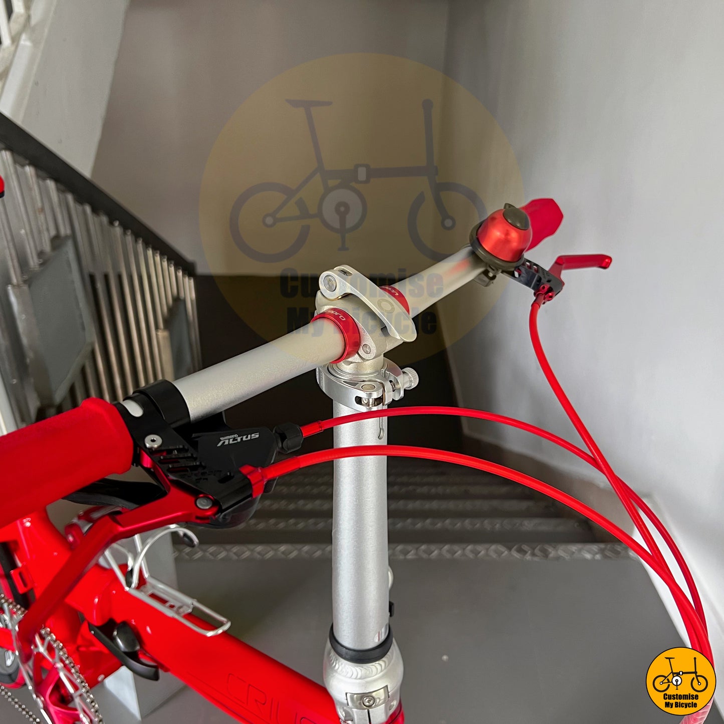 Bold Red Crius Master 22-Inch Foldie – A Powerful Alternative to Dahon & Fnhon
