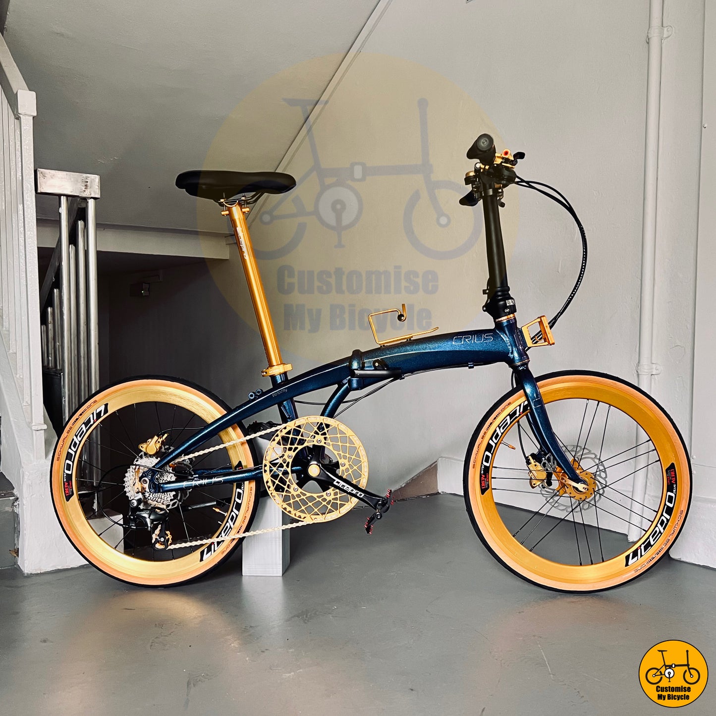 Crius Velocity 22 Inch – Malaysia’s Favorite Compact Folding Bike
