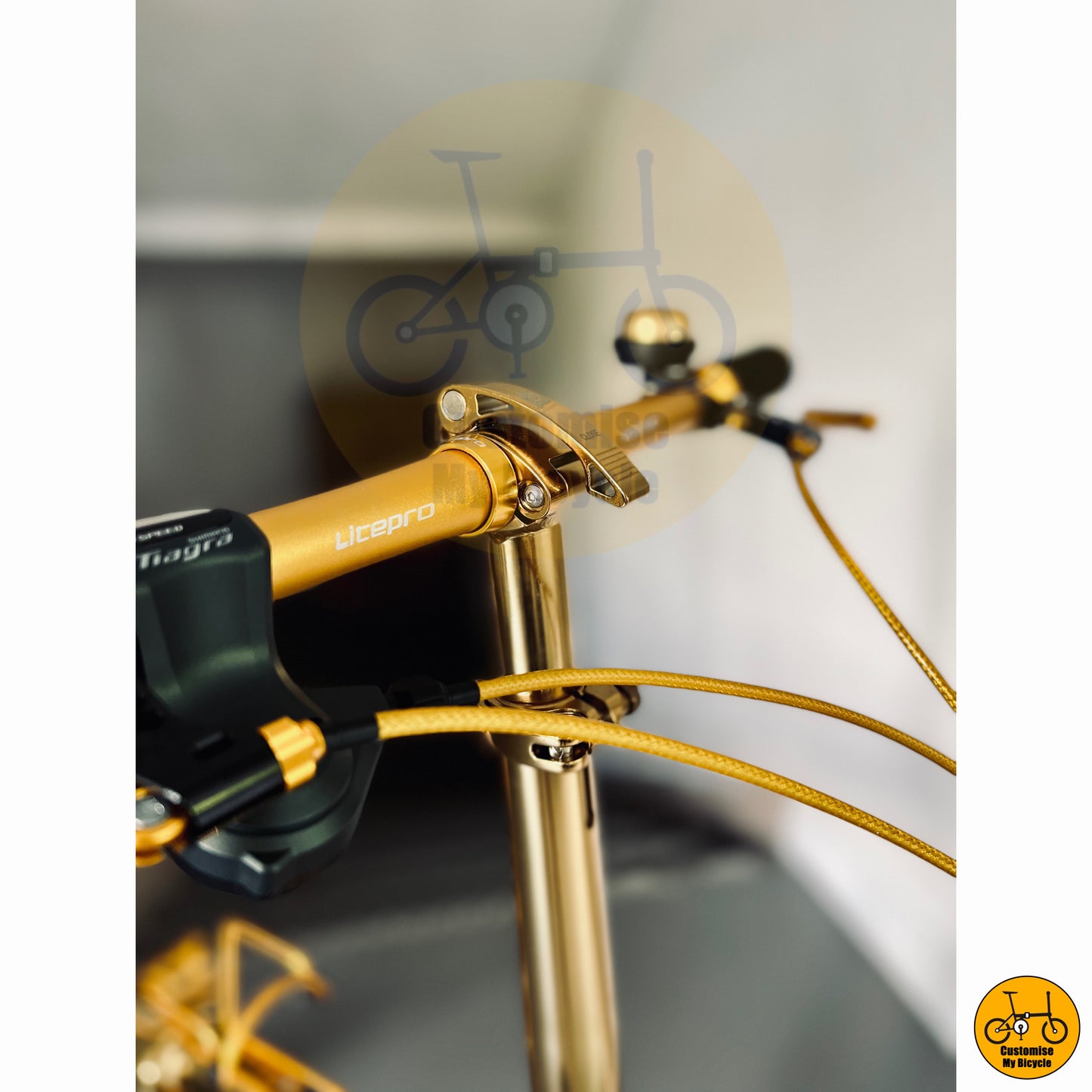 Crius Velocity 22” • Shimano 10s • Vibrant Gold