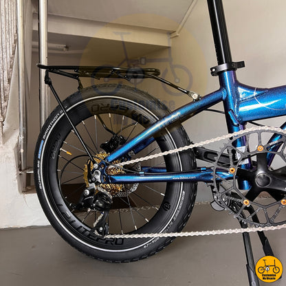 Chameleon Blue Fnhon Blast 20-Inch Foldable Bicycle – A Reliable Alternative to Brompton
