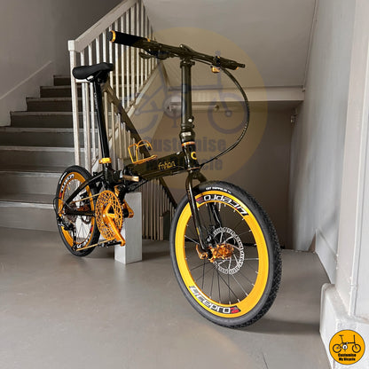 Fnhon Blast 20-Inch Folding Bike – Performance-Driven Ride with a Striking Color Combination
