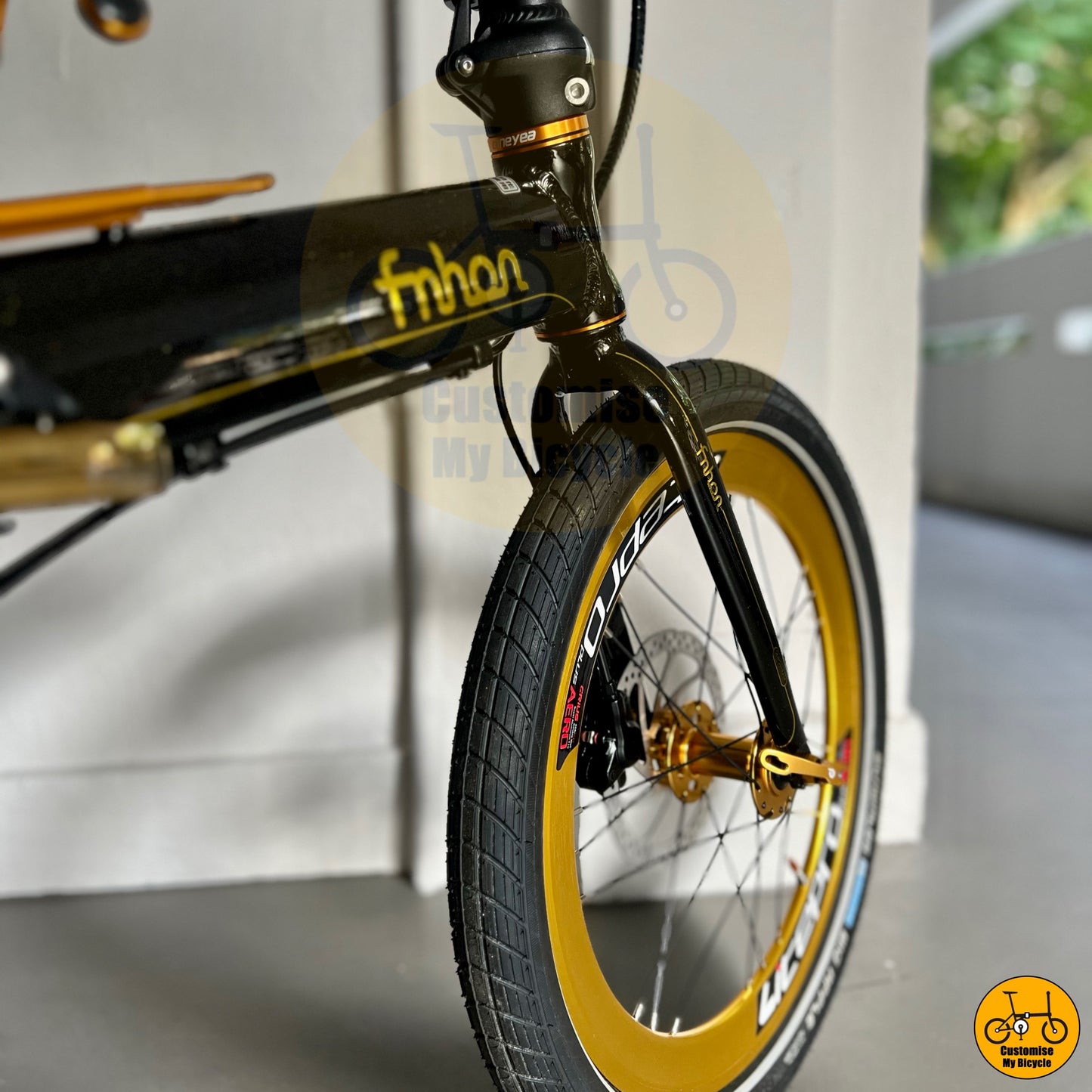 Fnhon Blast 20” • Shimano 10s • Black Gold