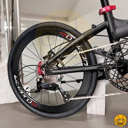 Kenda Tyre Equipped Fnhon Blast 22-Inch Folding Bike – Smooth & Reliable Ride
