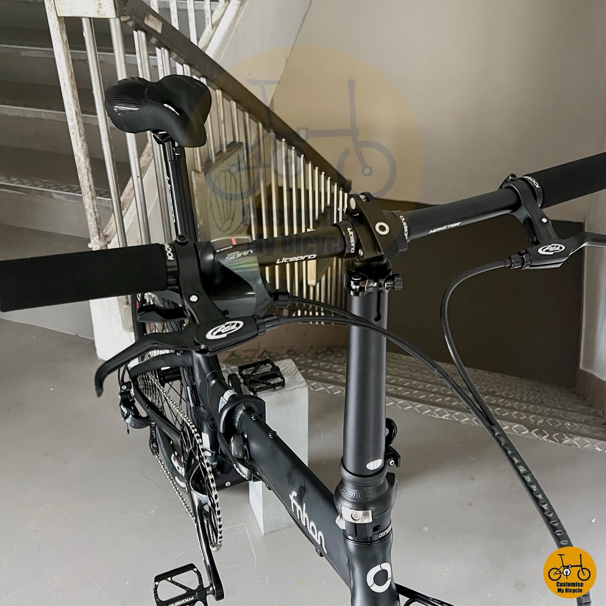 Fnhon Blast with Fnhon adjustable handle post
