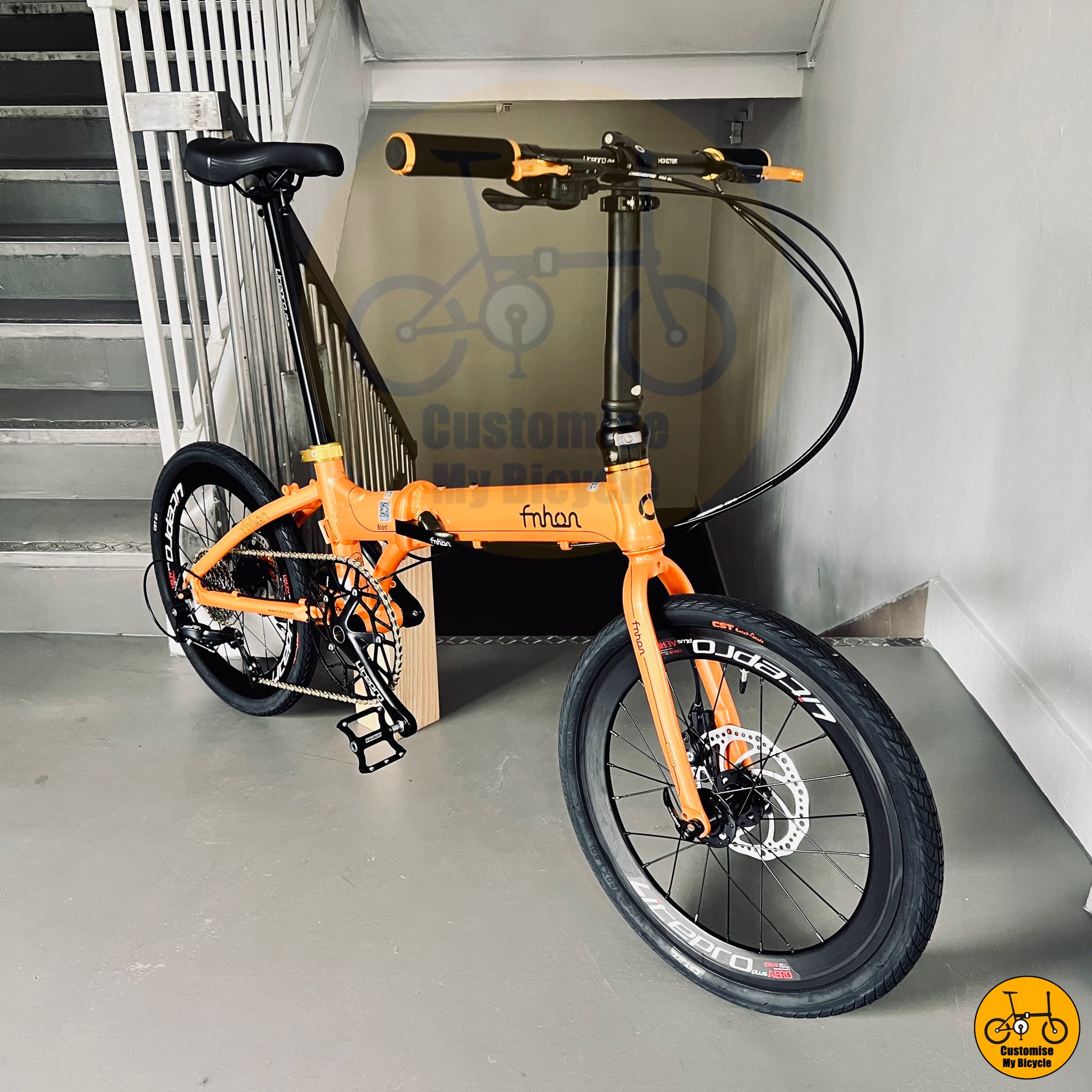 Fnhon Blast 20-Inch Foldable Bicycle – The Perfect Anime-Themed City Bike