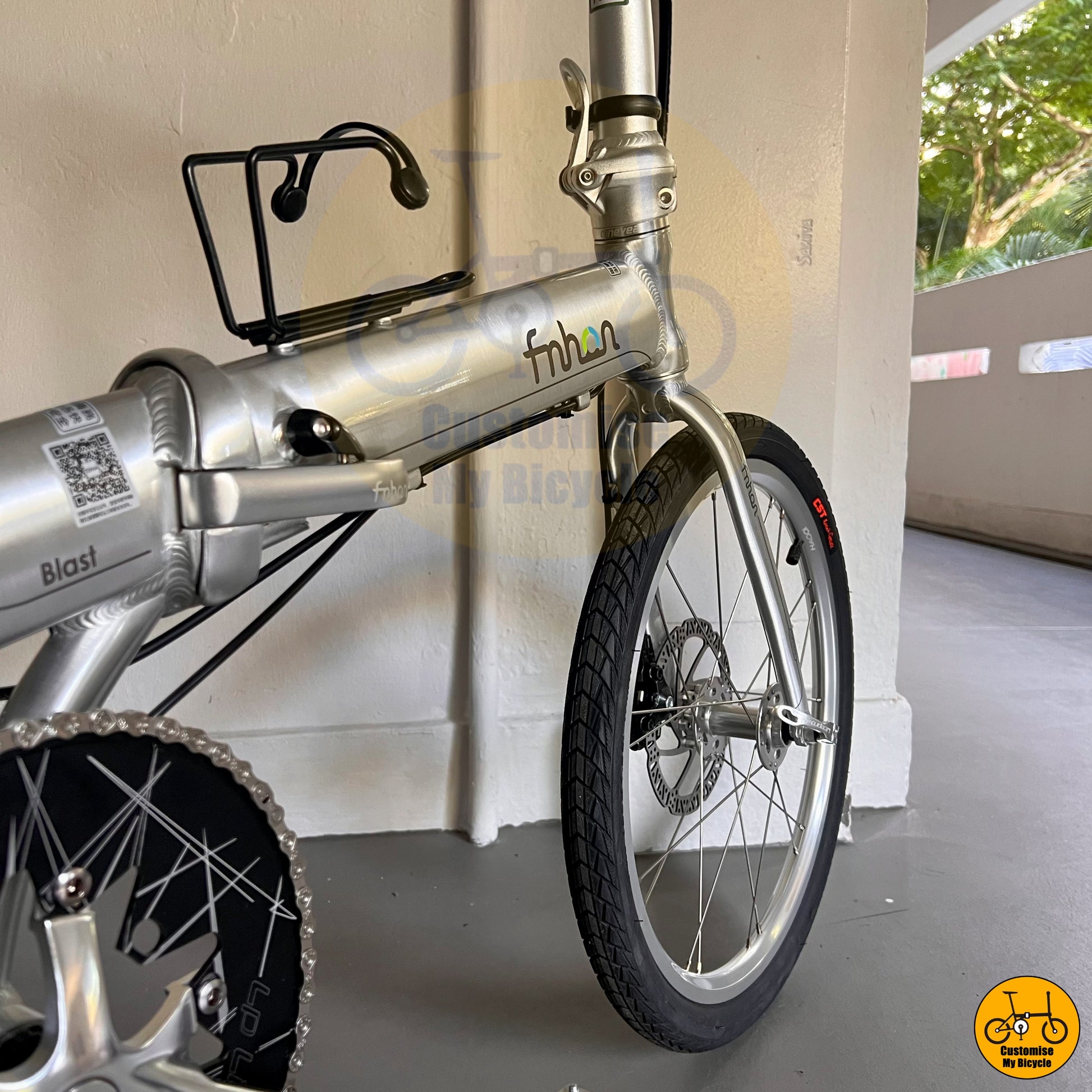 Fnhon Blast 22-Inch Folding Bike – An Elderly-Friendly Commuter with a Lightweight Frame
