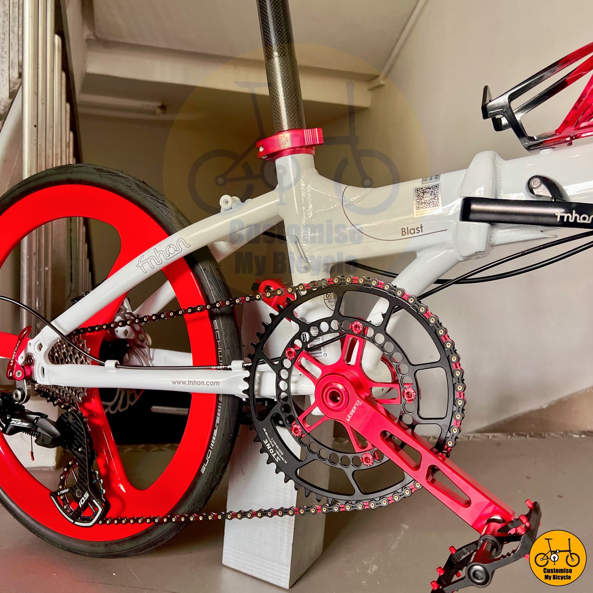 MRT & Bus-Friendly Fnhon Blast 22-Inch Folding Bicycle – A Lightweight & Compact Choice
