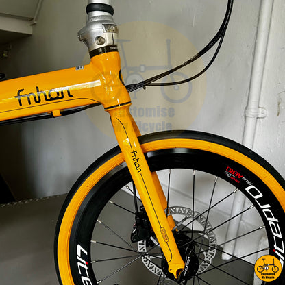 Fnhon Blast 20” • Shimano 9s • Golden Yellow