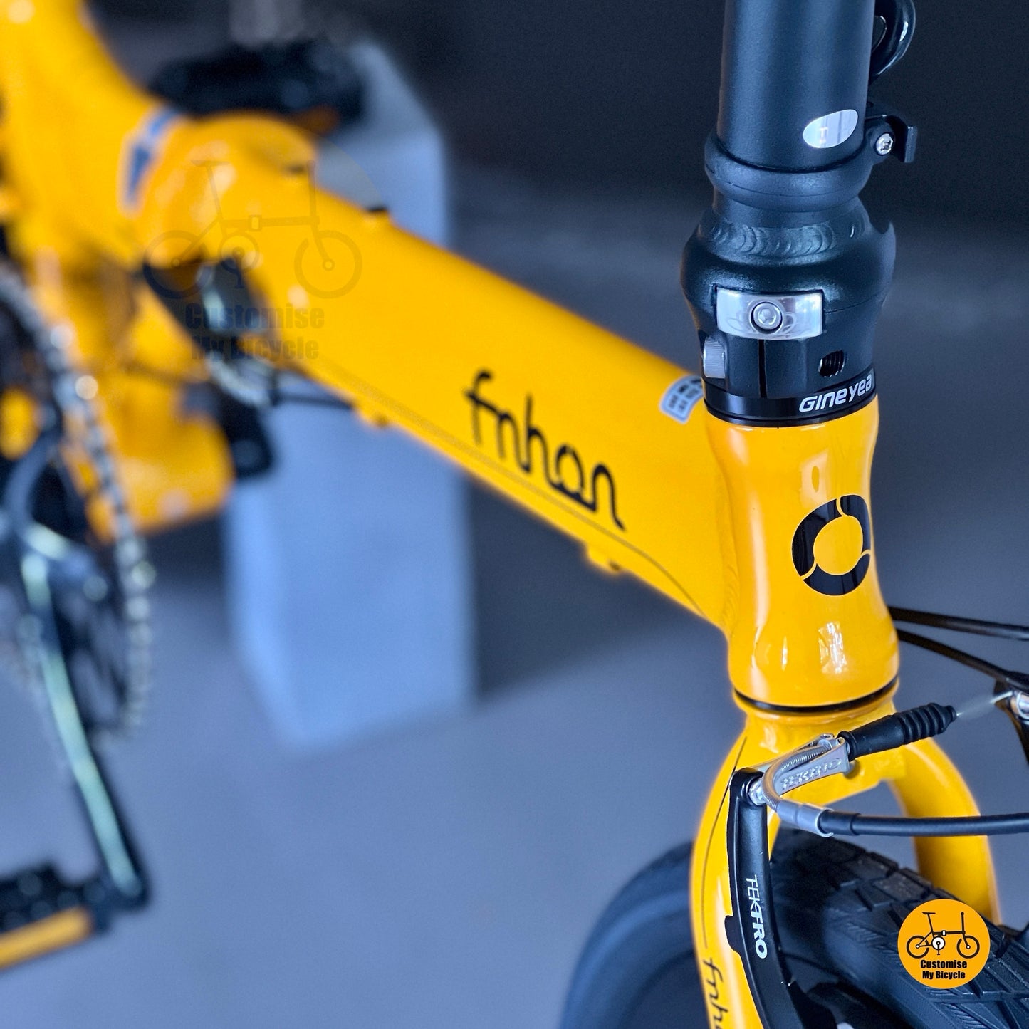 Fnhon logo on Blast frame