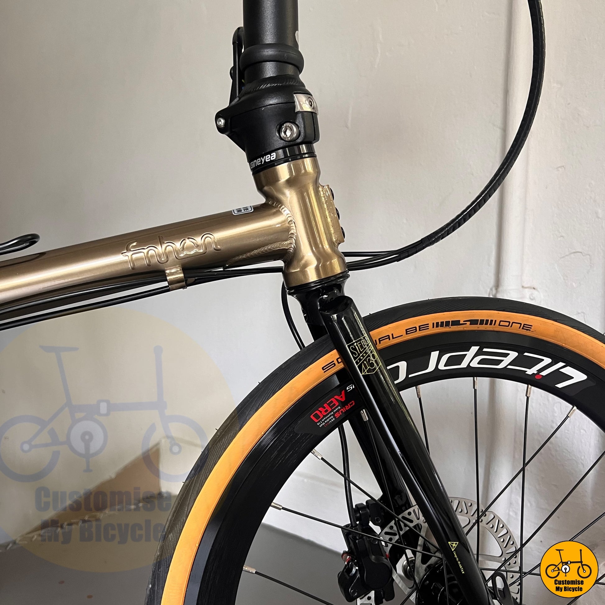 Round Bar Design Fnhon Gale 22-Inch Foldie – A Smooth & Comfortable Ride for Cyclists
