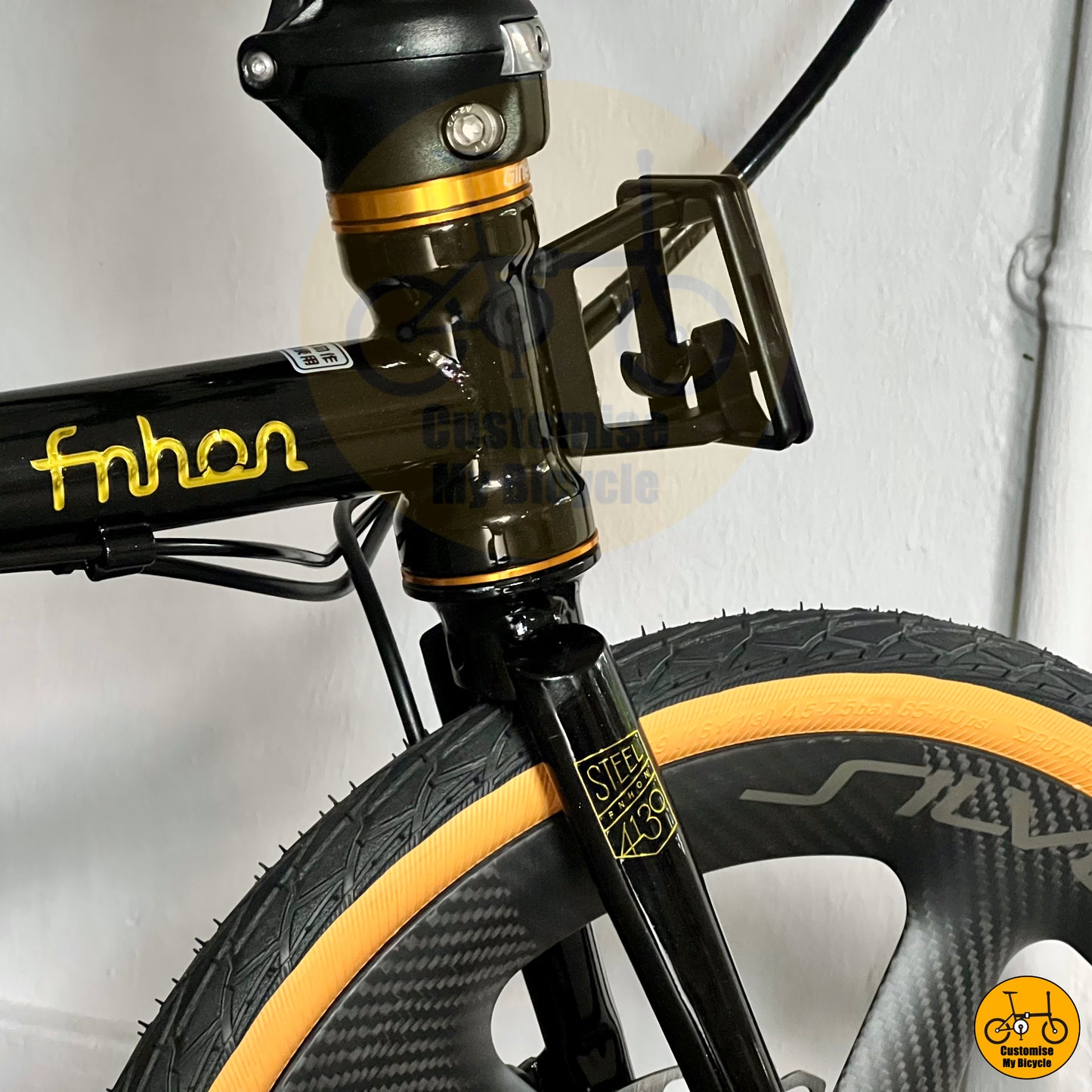 Fnhon Gust 18” • Shimano 9s • Black Gold