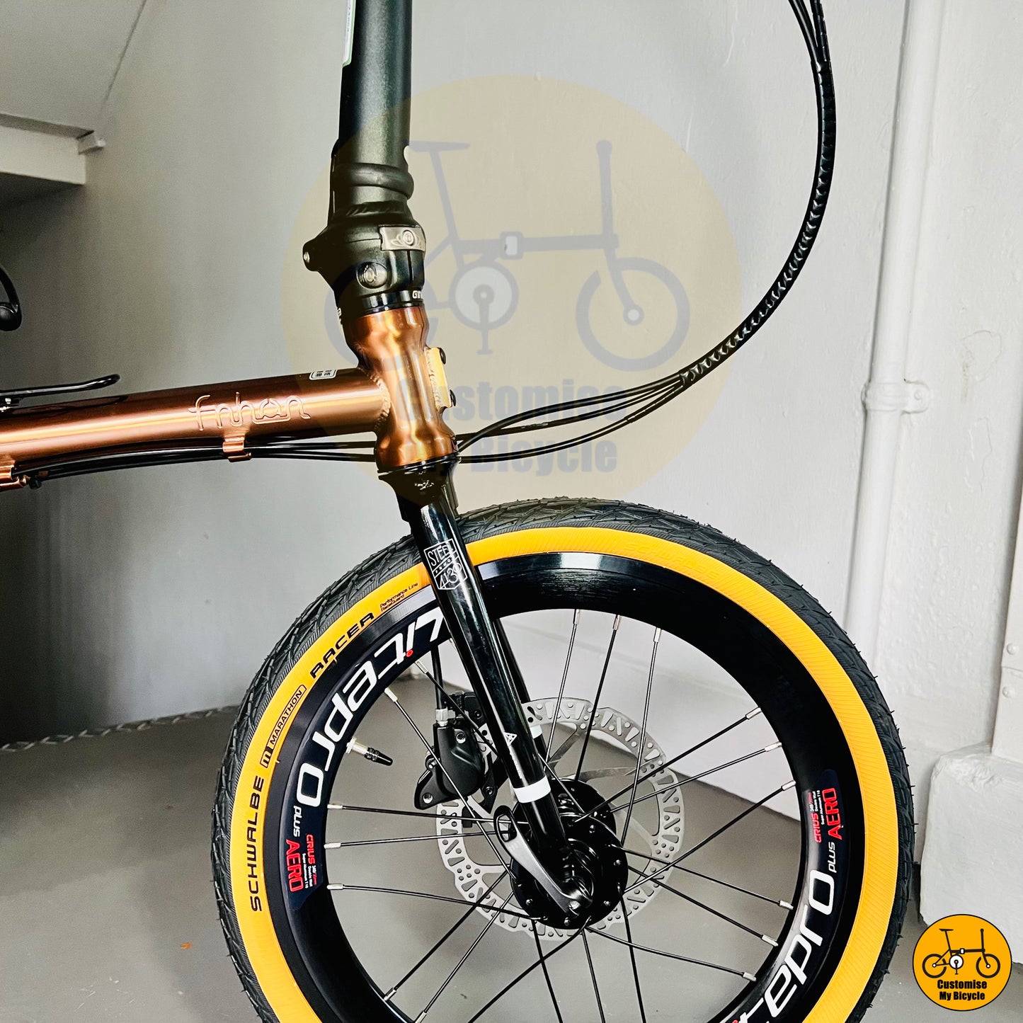 Fnhon Gust 18” • Shimano 10s • Rose Gold