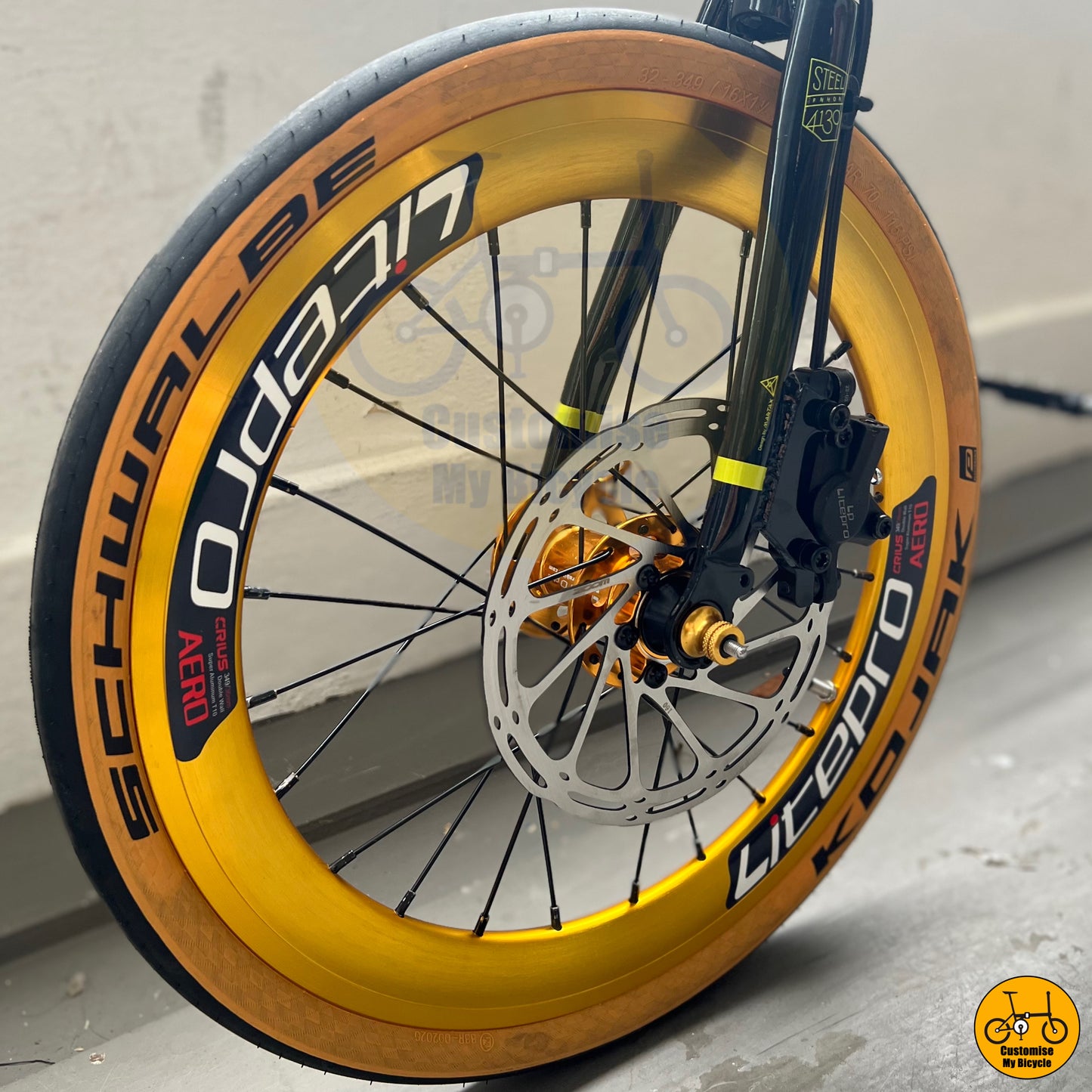 Fnhon Gust 18” • Shimano 10s • Titanium Gold