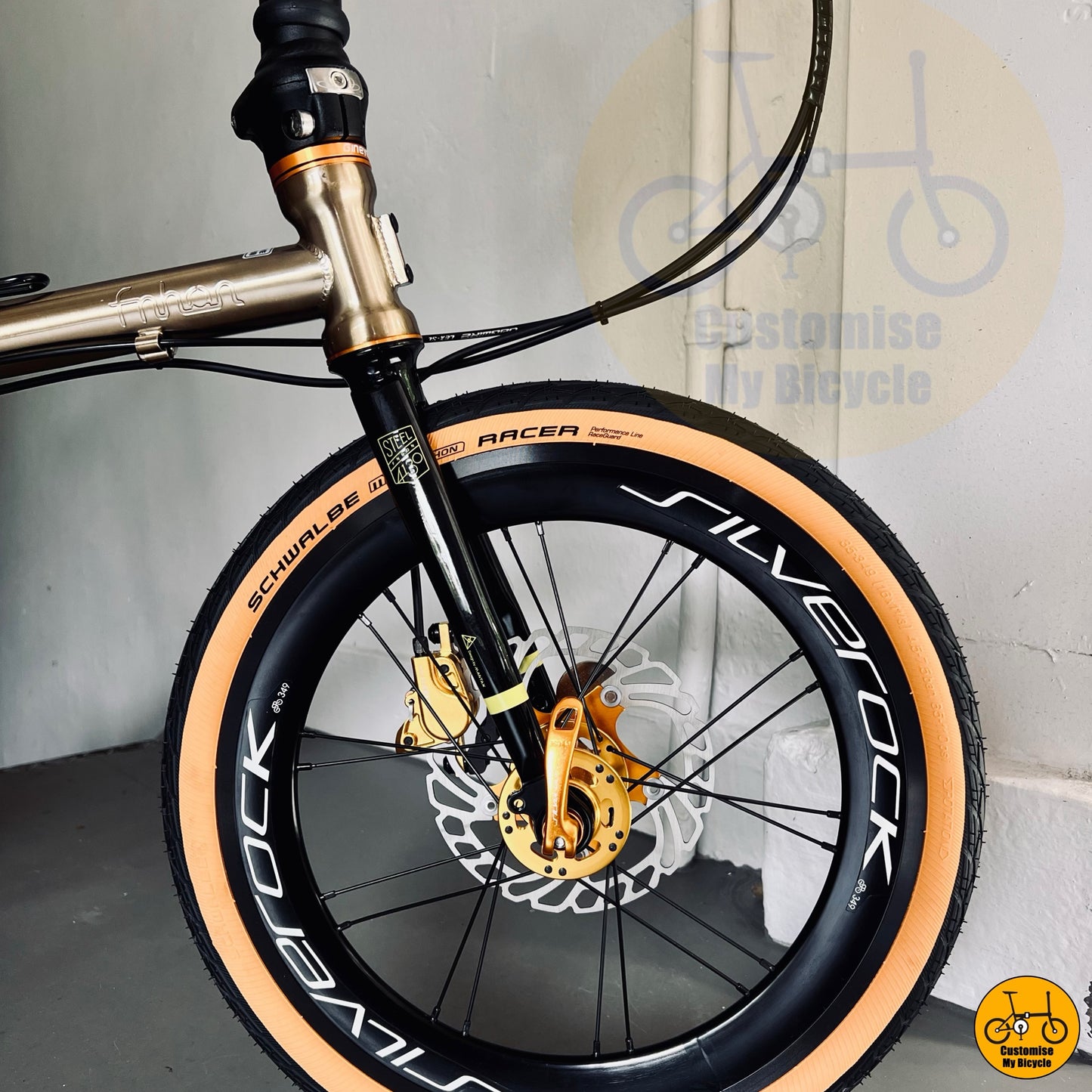 Fnhon Gust 18” • Shimano 10s • Titanium Gold