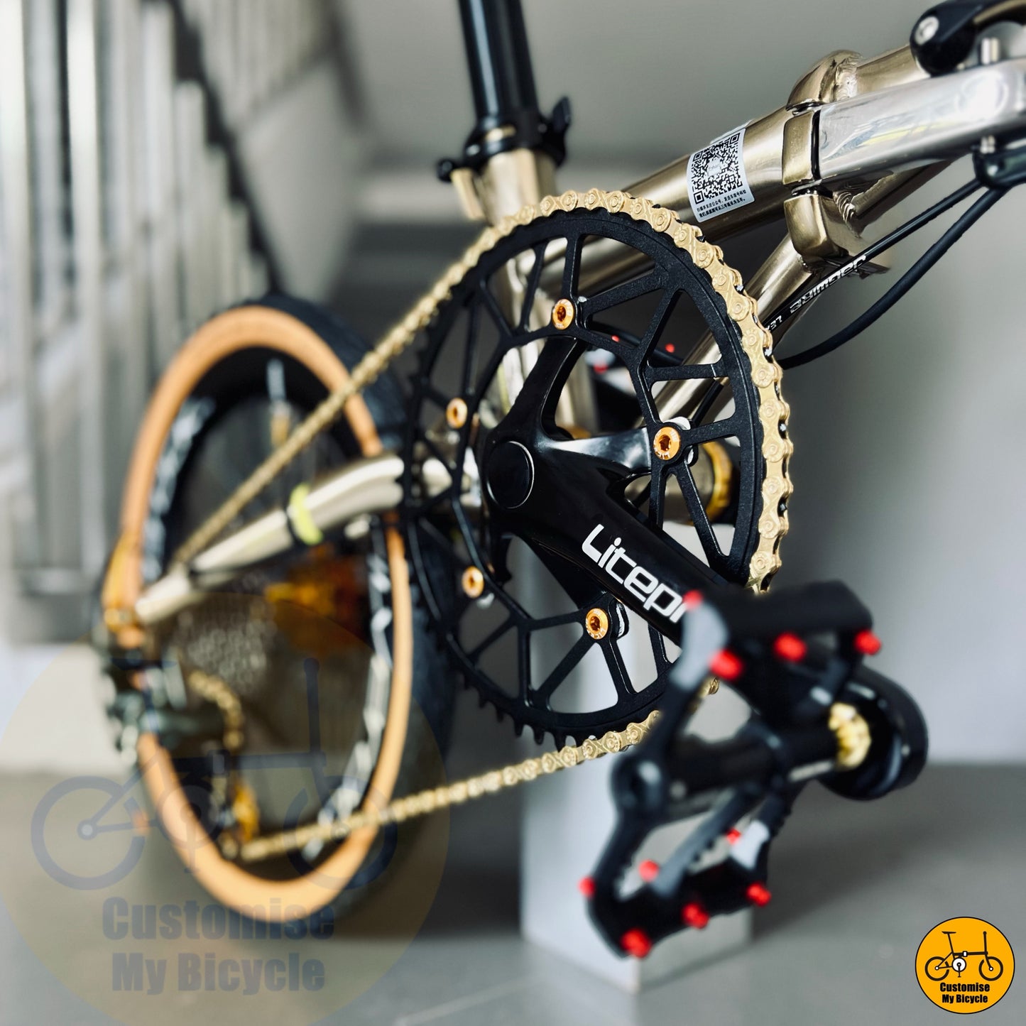 Fnhon Gust 18” • Shimano 10s • Titanium Gold