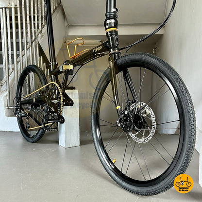 Fnhon Gust 22-inch foldable bike with low profile wheelset for smooth PCN rides