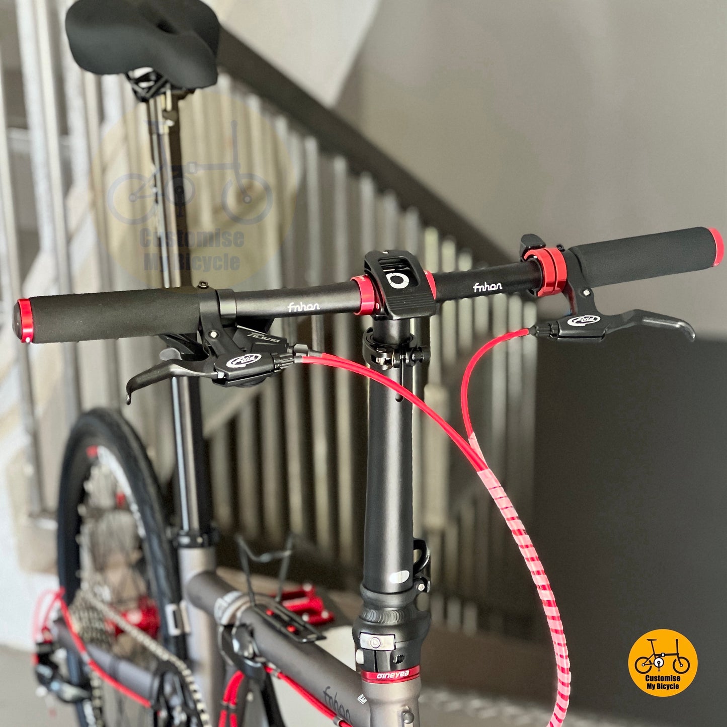 Fnhon Gust adjustable handle post cockpit detail and cockpit design
