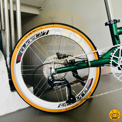 Fnhon Gust 22” • Shimano 9s • Emerald Green