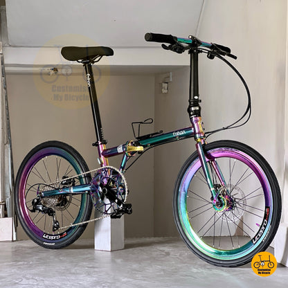 Fnhon Gust 22” • Shimano 9s • Oil Slick