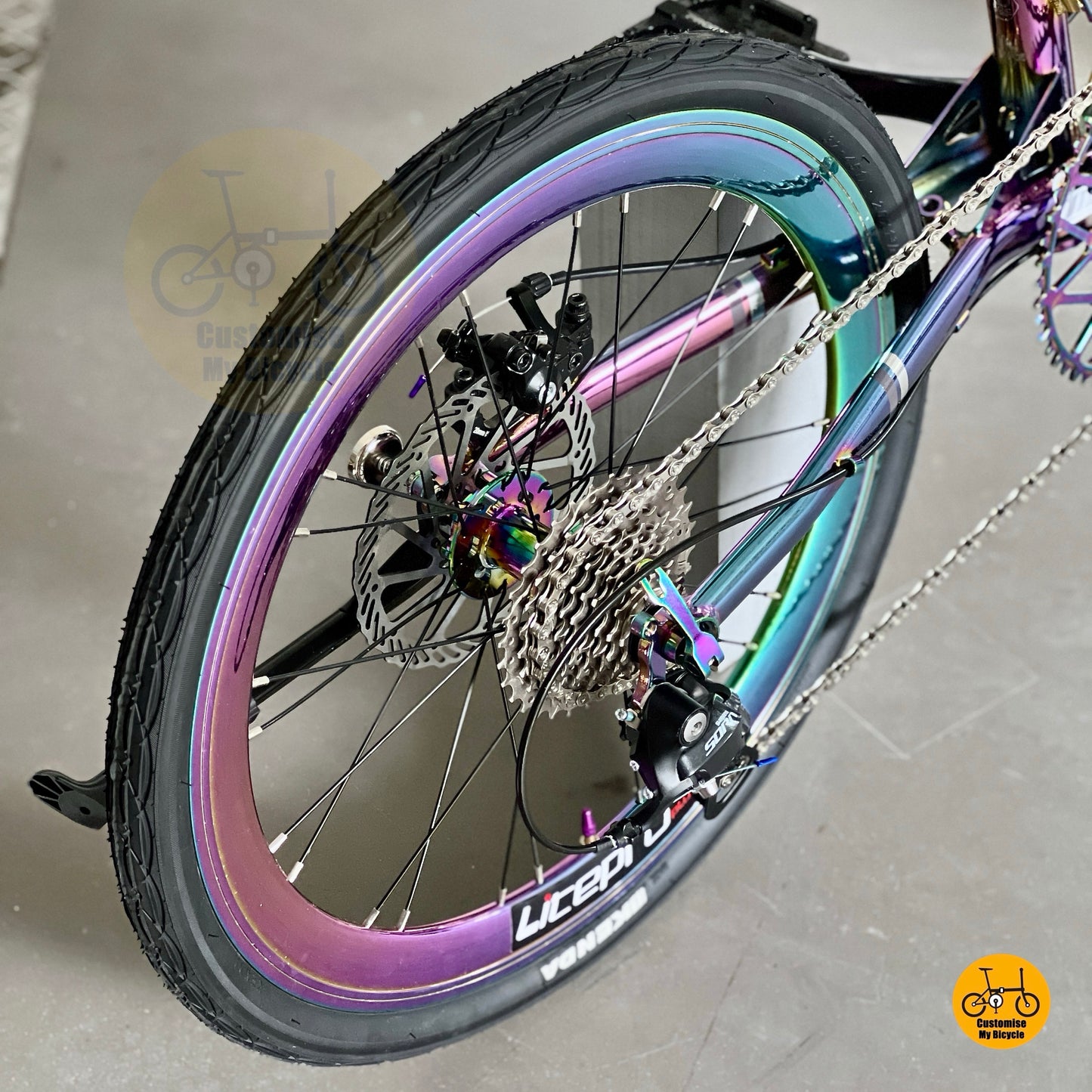 Fnhon Gust 22” • Shimano 9s • Oil Slick