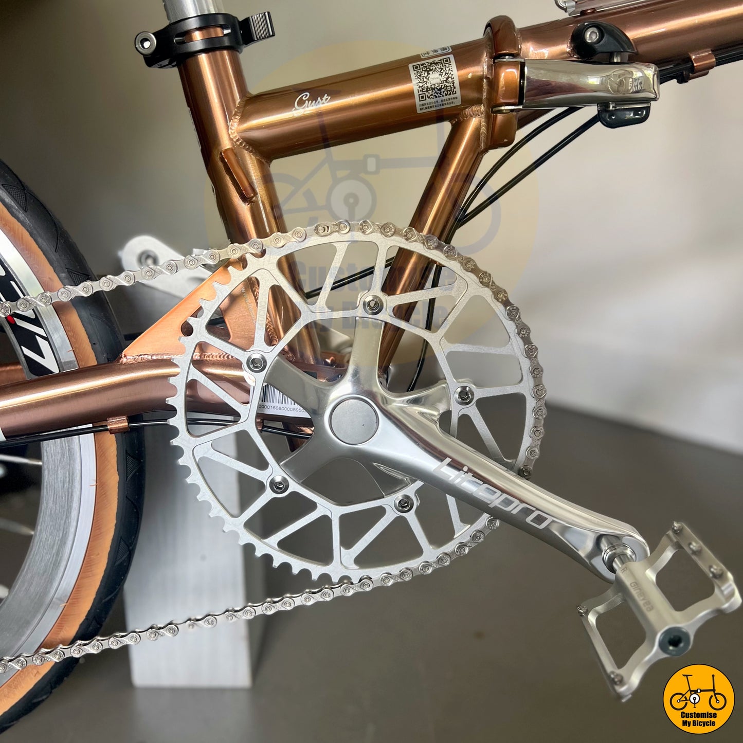 Fnhon Gust 22” • Shimano 9s • Rose Gold Retro