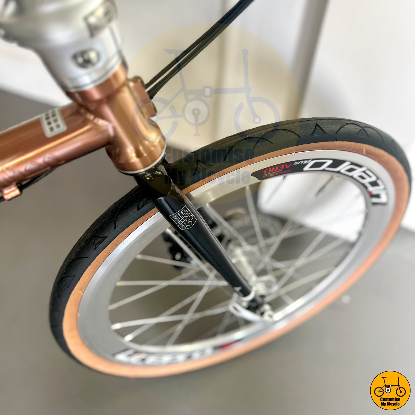 Fnhon Gust 22” • Shimano 9s • Rose Gold Retro