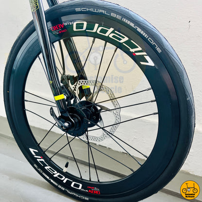 Fnhon Gust 20” • Shimano 10s • Titanium Gold Roadie