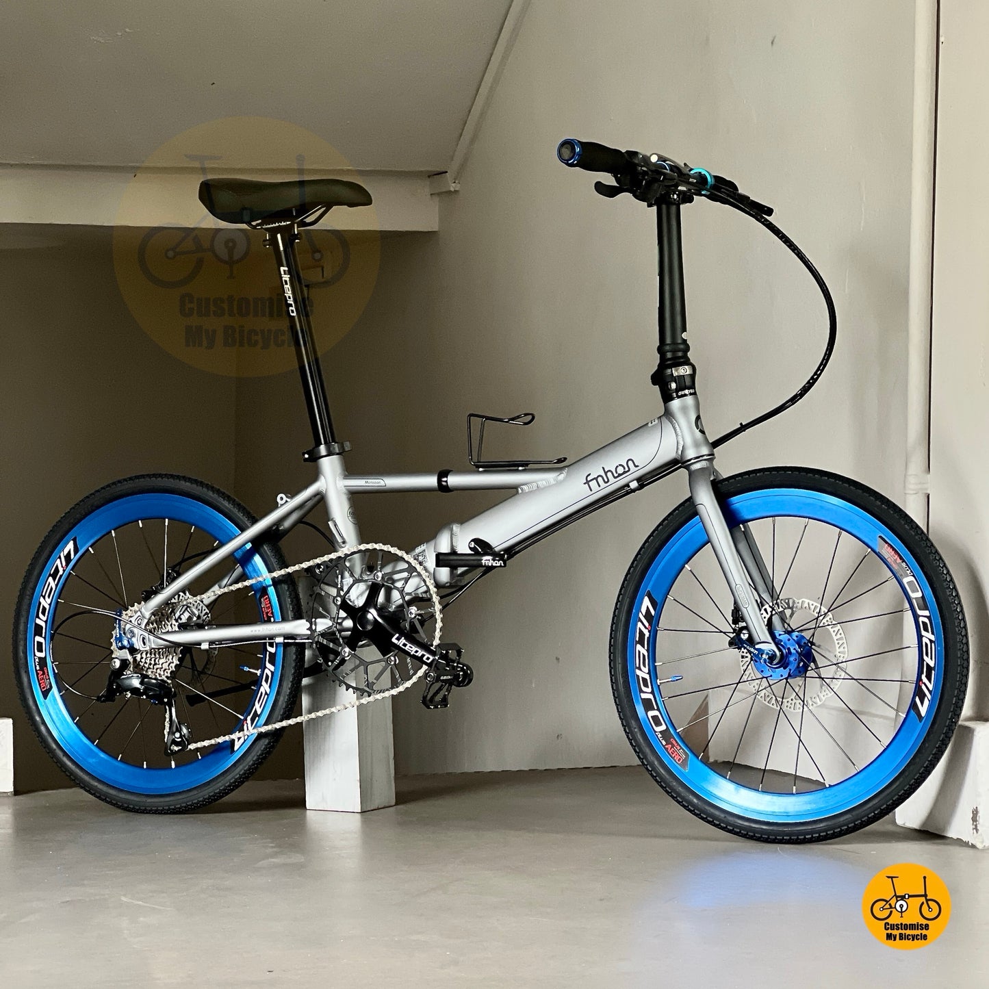 Fnhon Monsoon 22" • Shimano 9s • Battleship Grey