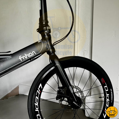 Fnhon Monsoon 22” • Shimano 10s • Matte Black