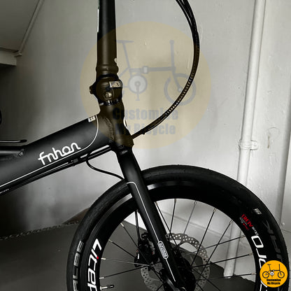 Fnhon Monsoon 22” • Shimano 18s • Matte Black