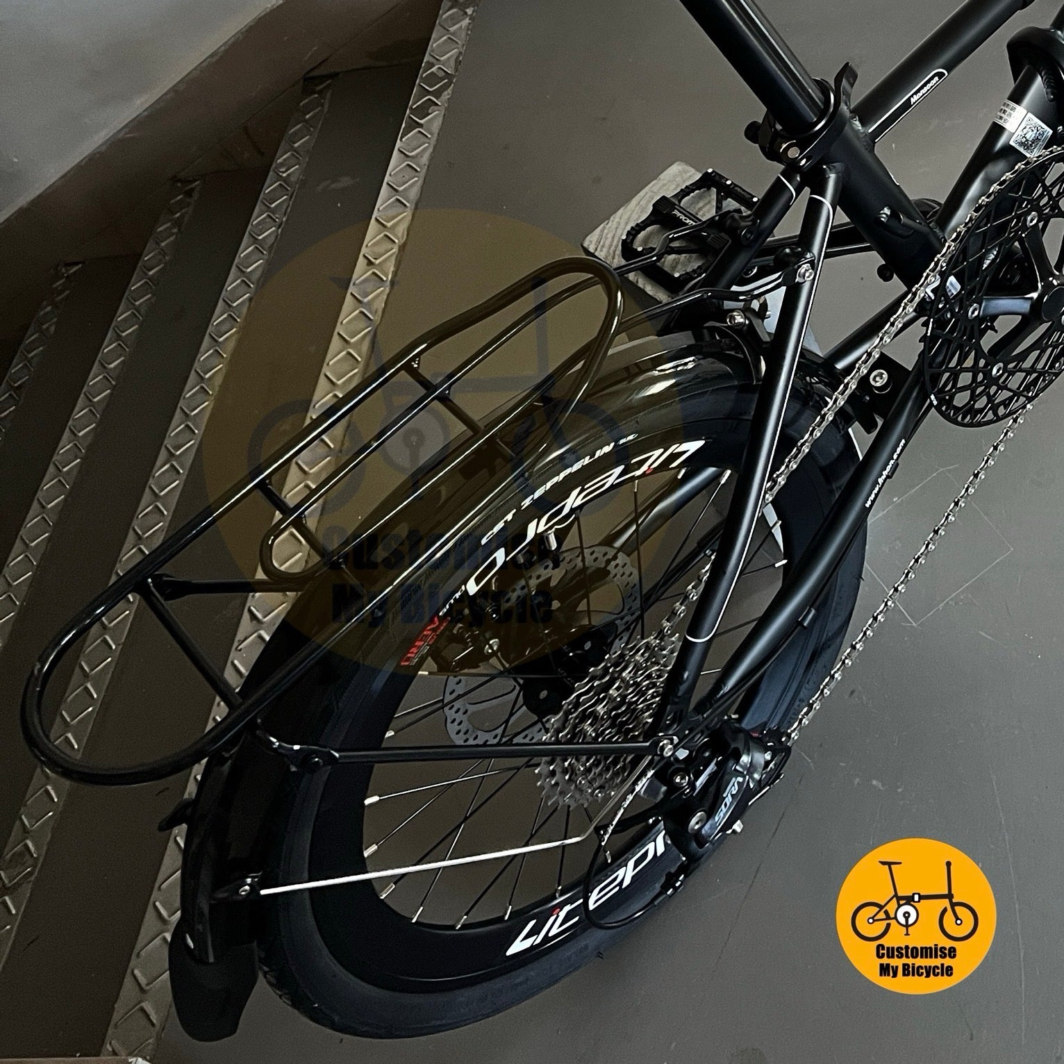 Folding Bike rear rack