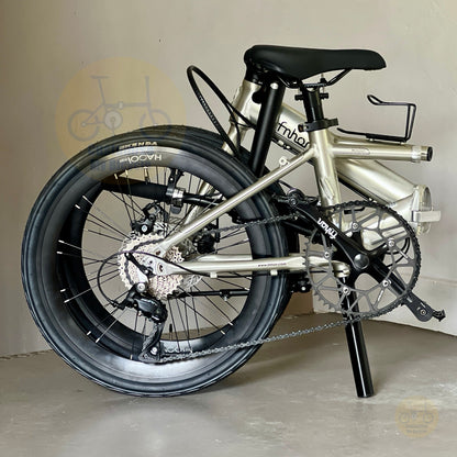 🔥HOT DEALS🔥 Fnhon Monsoon 22” • Shimano 9s • Titanium Champagne