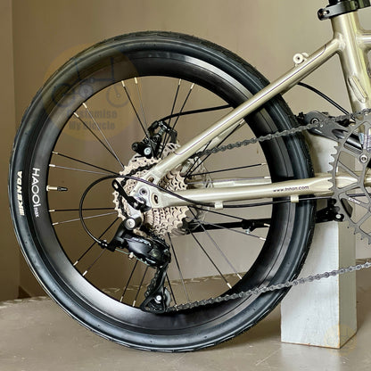 🔥HOT DEALS🔥 Fnhon Monsoon 22” • Shimano 9s • Titanium Champagne
