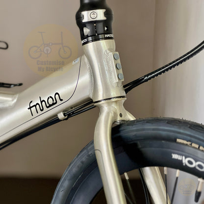 🔥HOT DEALS🔥 Fnhon Monsoon 22” • Shimano 9s • Titanium Champagne