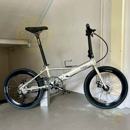 🔥HOT DEALS🔥 Fnhon Monsoon 22” • Shimano 9s • Titanium Champagne