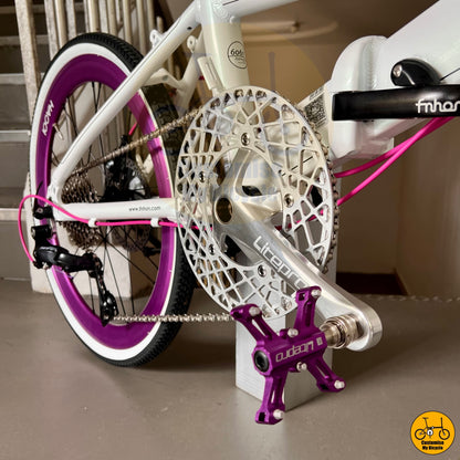 Fnhon Monsoon 22” • Shimano 9s • White Purple