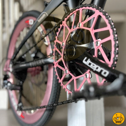 Fnhon Tornado 22” • Shimano 9s • Black + Pink